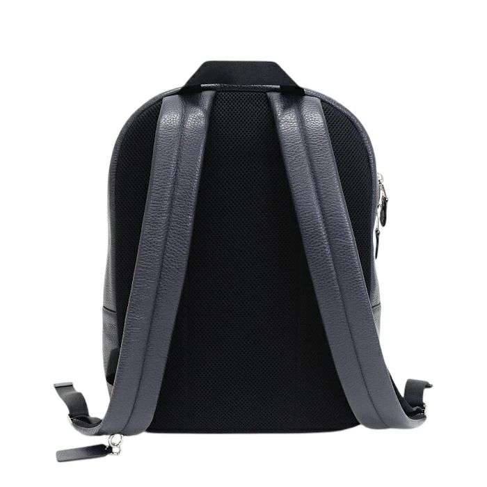 【ABランク】 コーチ COACH ハミルトン バックパック ペブルドレザー F72082 リュック デイパック ビジネスバッグ メンズ ネイビー 正規品 中古 mbo30010 コーチ COACH ハミルトン バックパック ペブルドレザー F72082