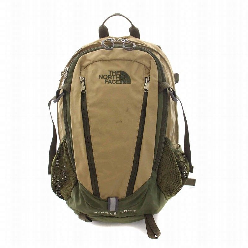 ザノースフェイス THE NORTH FACE シングルショット SINGLE SHOT リュックサック デイバッグ バックパック 20L カーキ  ベージュ NM07112 /YM - メルカリ