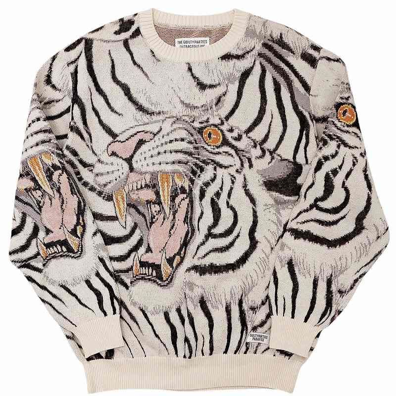 ワコマリア WACKO MARIA 美品 22SS TIM LEHI KNIT JACQUARD