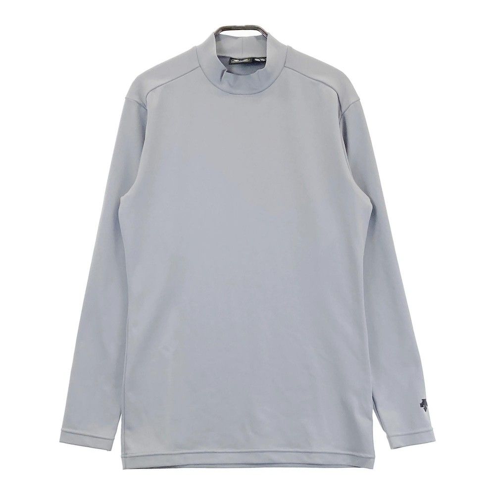 サイズ：L DESCENTE GOLF デサントゴルフ モックネック 長袖 Tシャツ