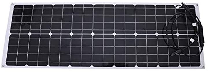 Splenno スプレンノ 50W 単結晶 ソーラーパネル 薄型 軽量 曲げれる 太陽光発電 102x34cm