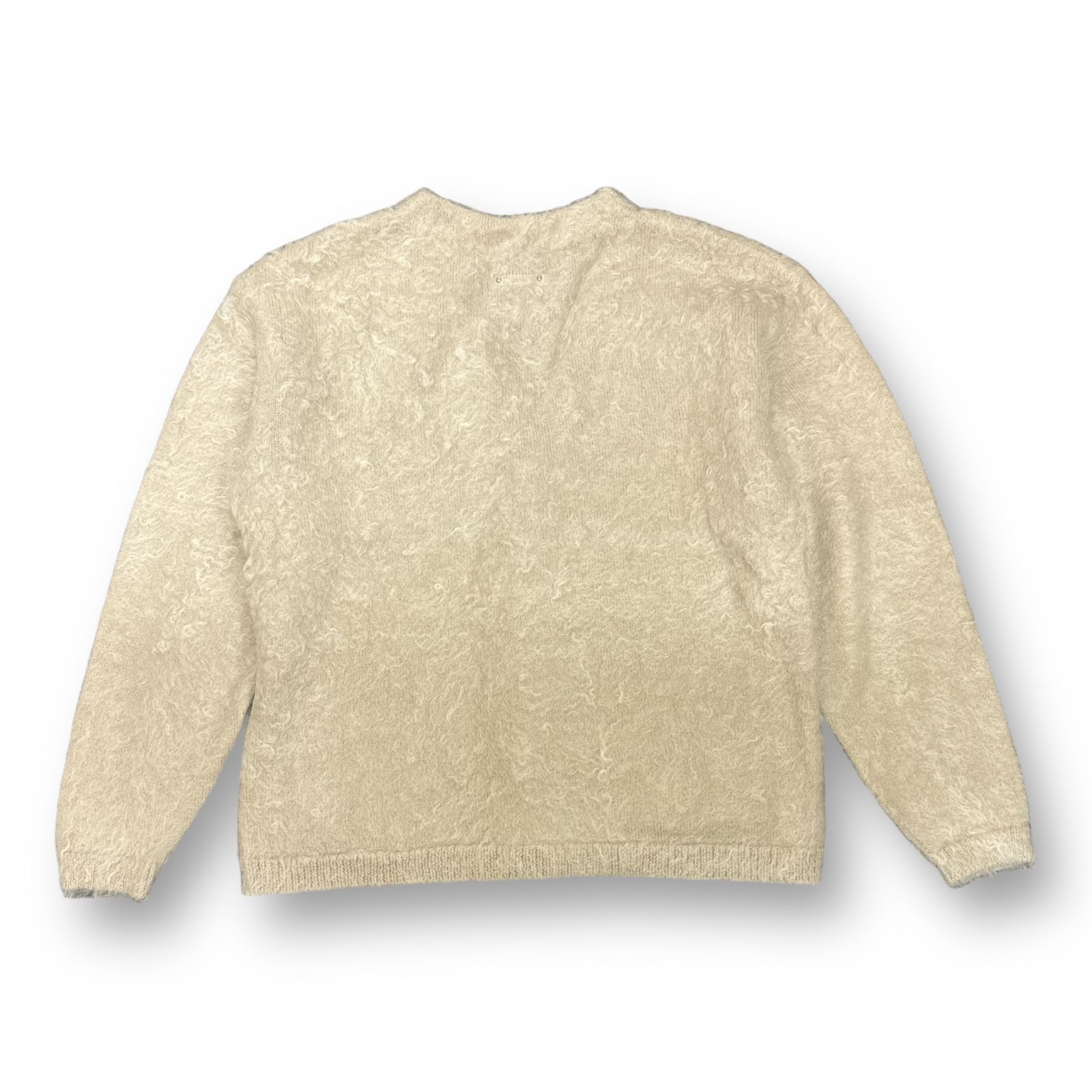 MINEDENIM カーディガン MINEDENIM - MINEDENIM シャギーコットンニットカーディガン