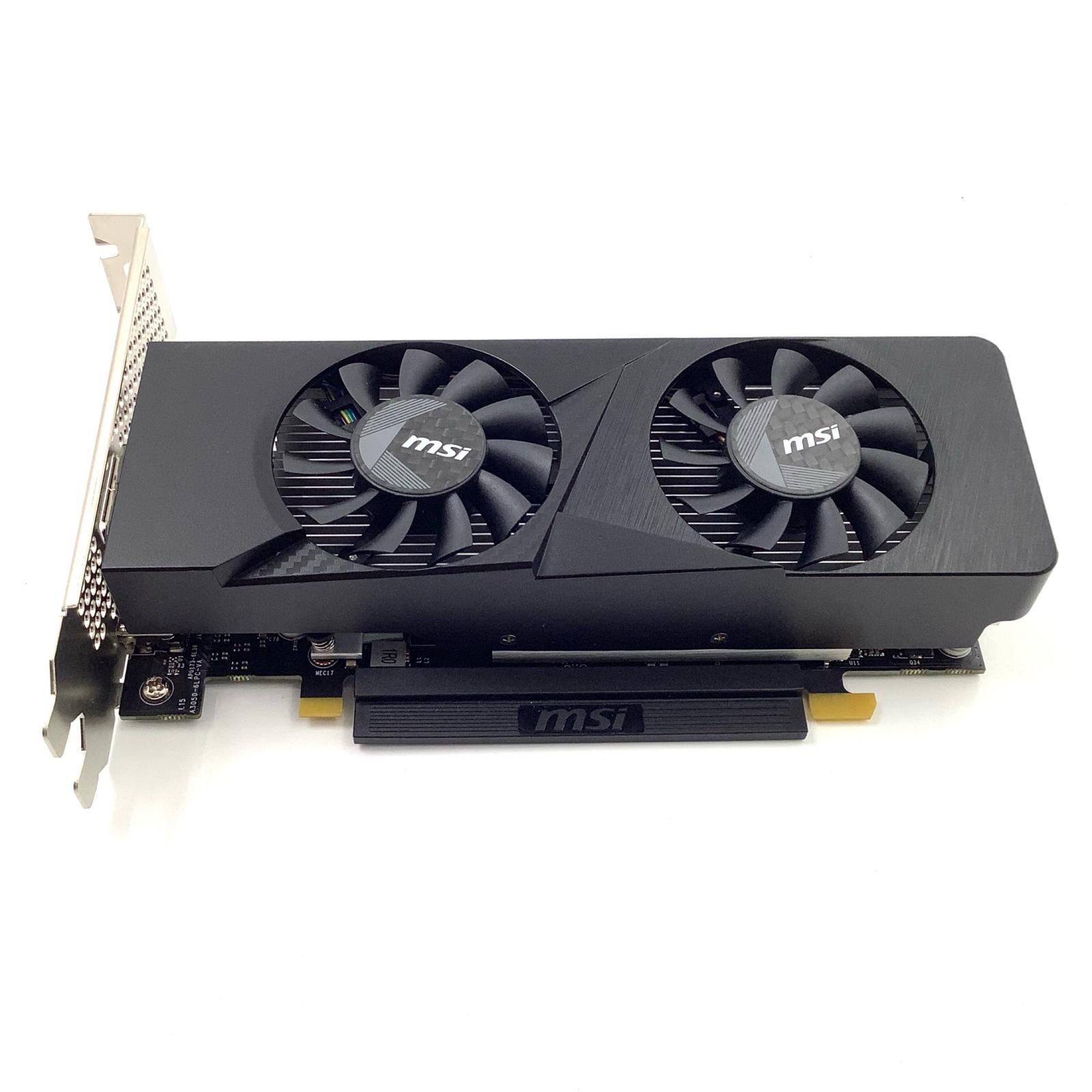 MSI GeForce RTX 3050 LP 6G OC 美品 動作確認済 【全額返金保証 