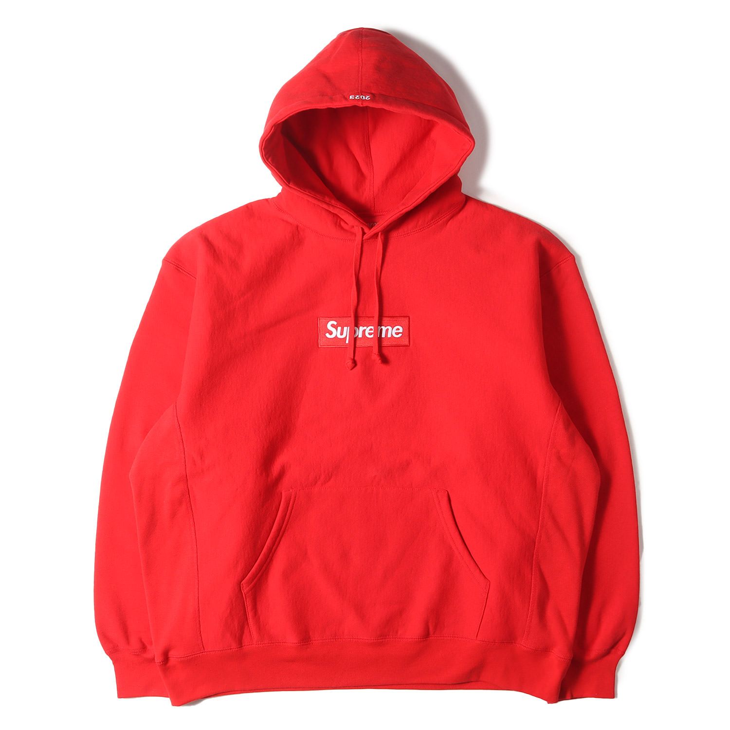 新品 Supreme シュプリーム パーカー サイズ:XL 23AW ボックスロゴ スウェットパーカー Box Logo Hooded  Sweatshirt レッド トップス フーディー【メンズ】 - メルカリ