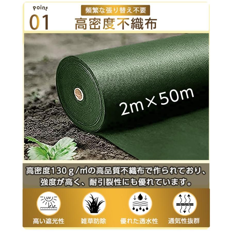 1m×50m 防草シート 厚手 高耐久 不織布 UVカット 雑草防止 除草シート 1m×50m 防草シート 厚手 高耐久 不織布 UVカット 雑草防止 除草シート