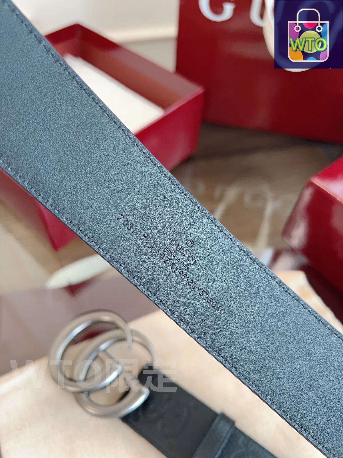 即購入値下げコメントお願いします❁ GUCCI グッチ ベルト 今日特価】GUCCI グッチ PVC ベルト - メルカリ