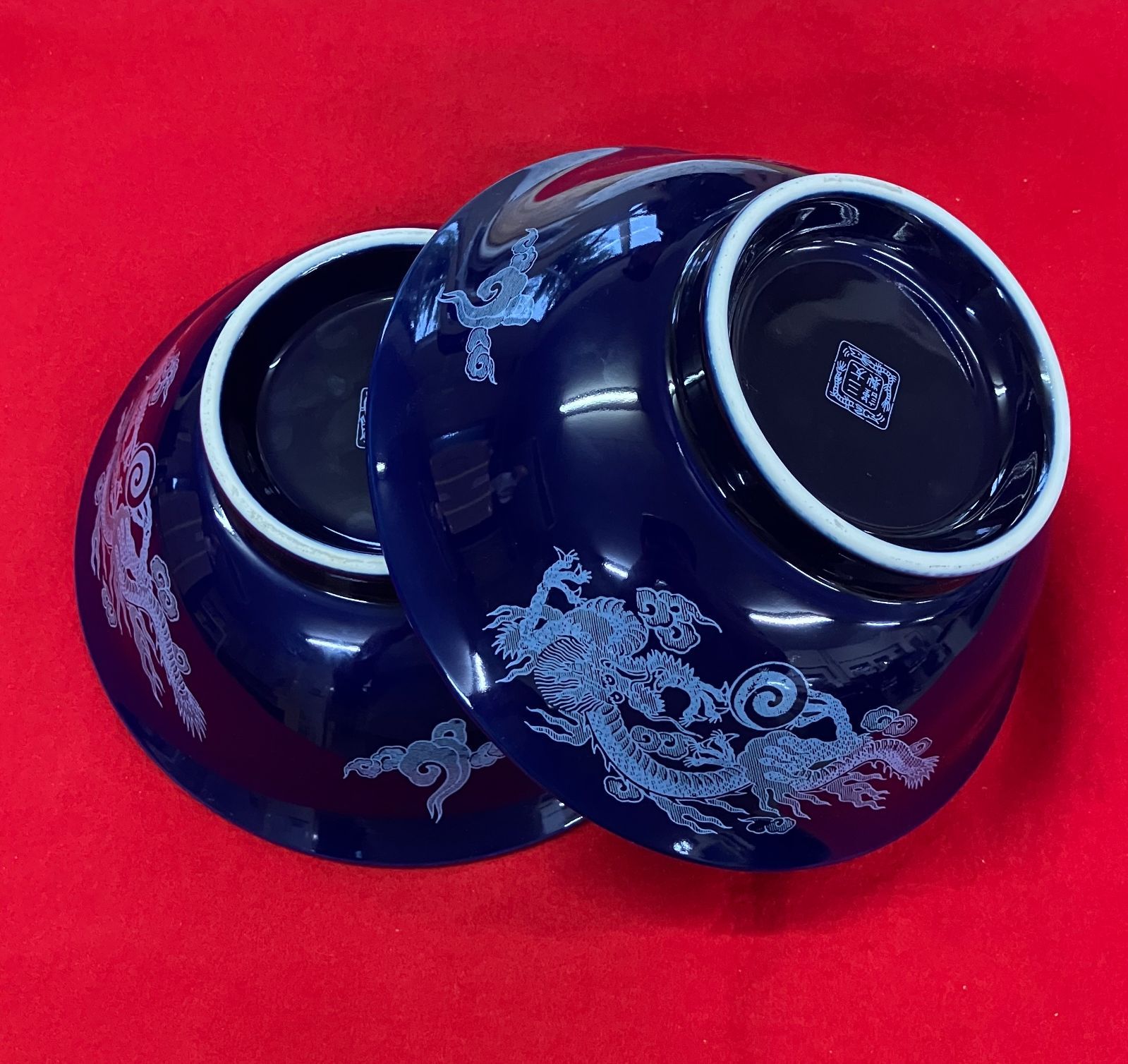 セット販売 ルリ白竜 反高台７.５丼 11個セット