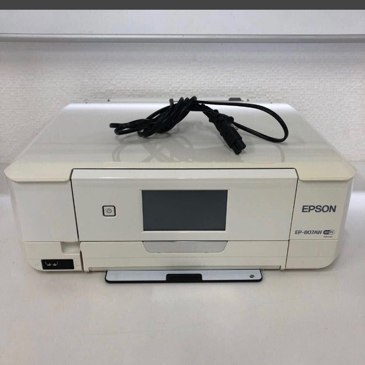 EPSON プリンター EP-807AW インクジェット複合機インクジェットプリンターエプソン Colorio 無線有線 Wi-Fi スマホプリント yp