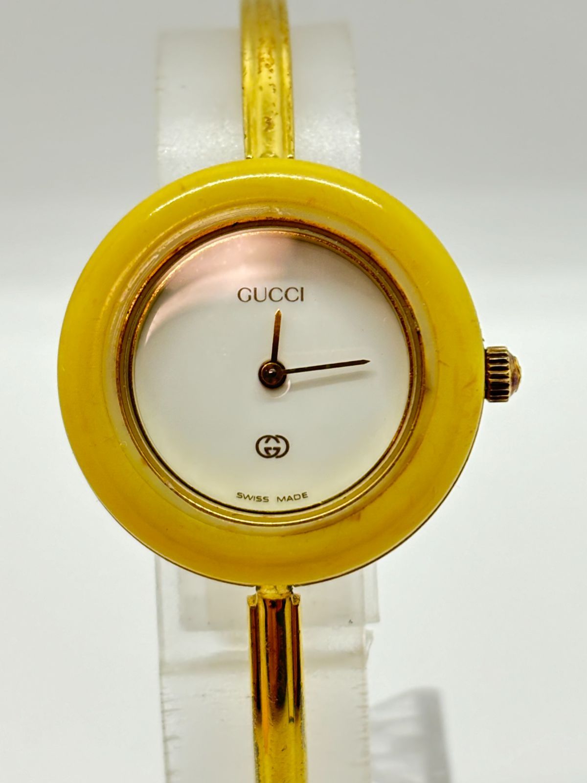 GUCCI グッチ 1100L チェンジベゼル 腕時計 ゴールド
