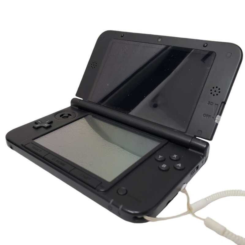 Nintendo 3DS LL ブラック ソフト10本付 中古 ジャンク 動作未確認  