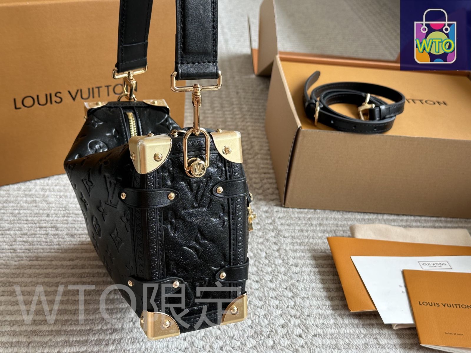 今日特価】LV Trunk ルイ・ヴィトン トランク ソフト ボックス