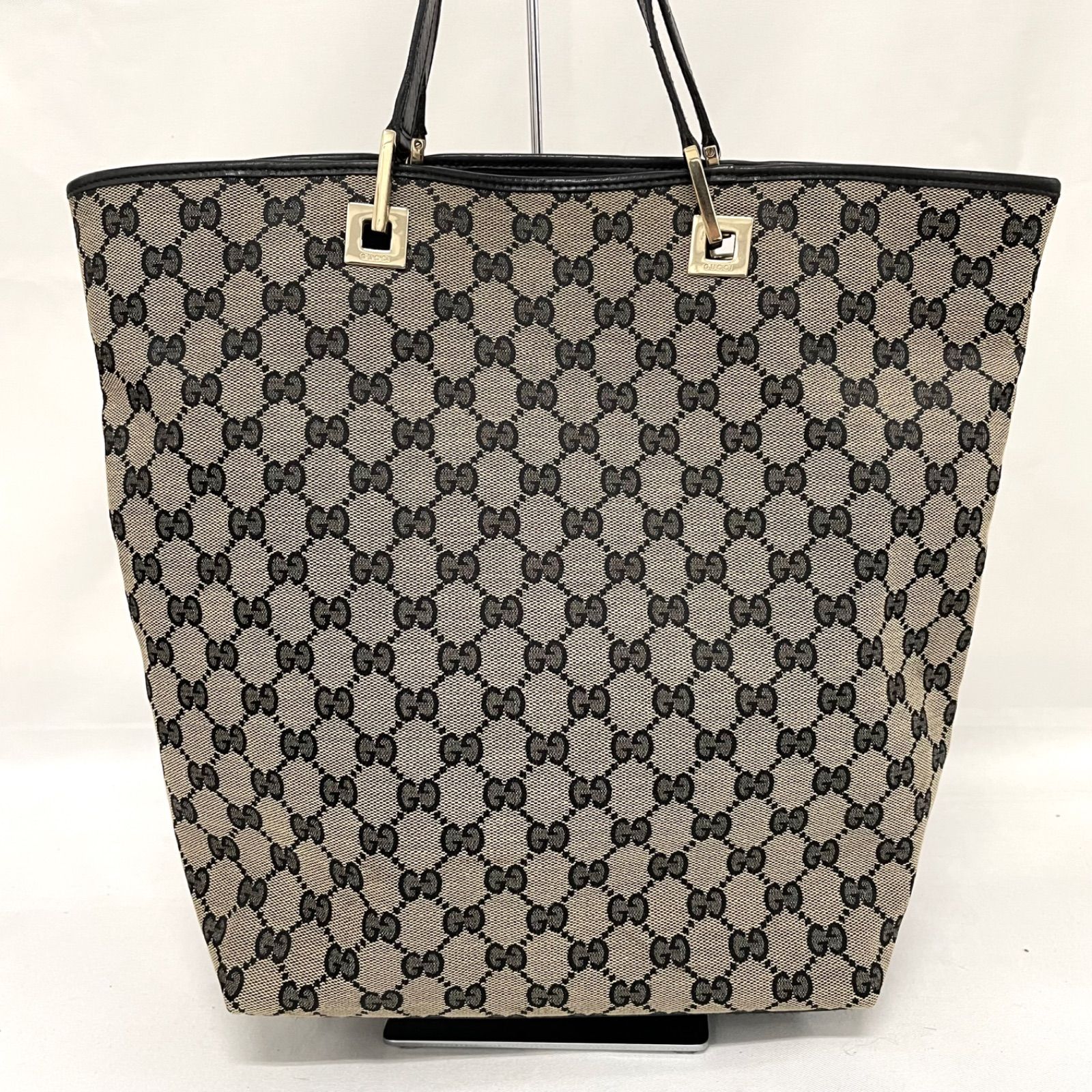 GUCCI グッチ GGキャンバス ショルダーバッグ ハンドバッグ ベージュ