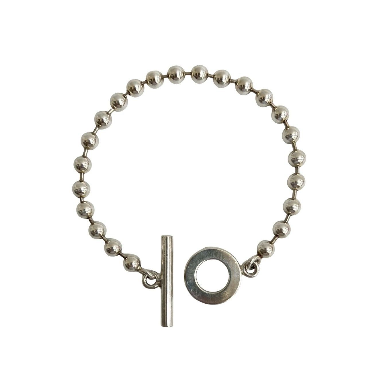 極 美品 希少品 GUCCI グッチ ロゴ モチーフ シルバー925 ボール