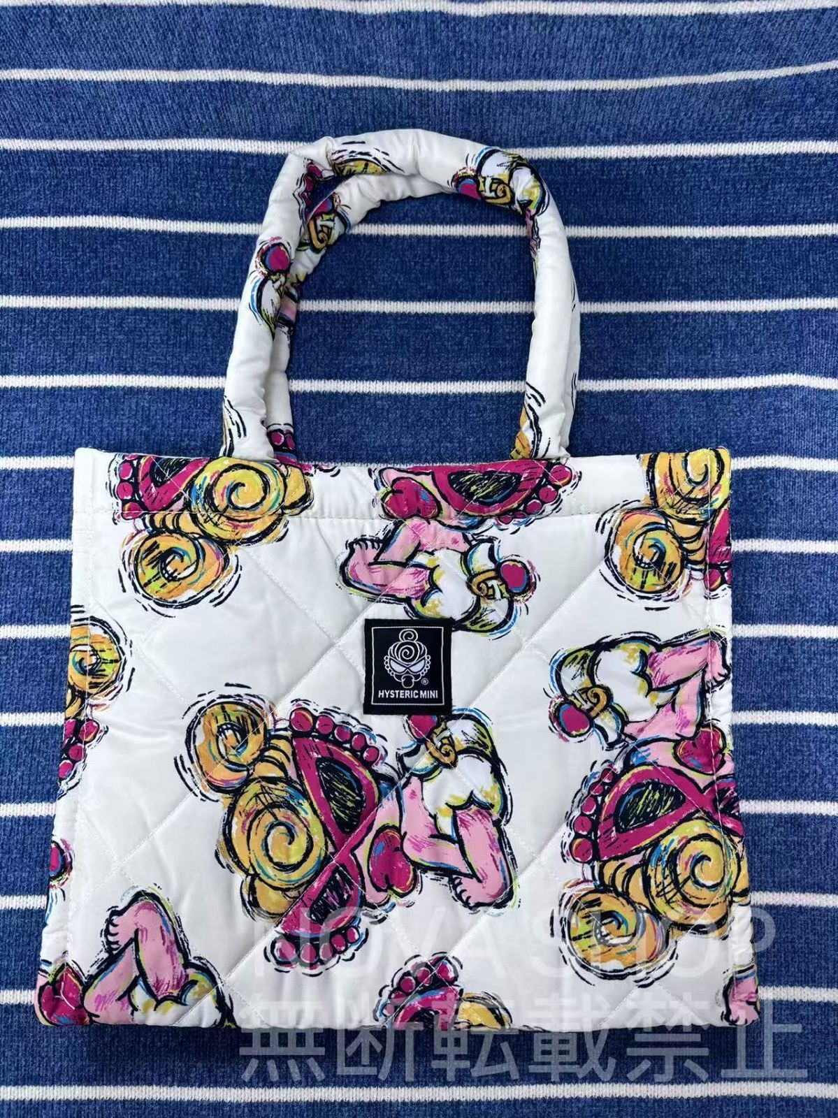 HYSTERIC MINI - 新品未使用　ヒスミニ　スクエアバッグ HYSTERIC MINI Square Bag Book WHITE MINI ver. | 付録ネット