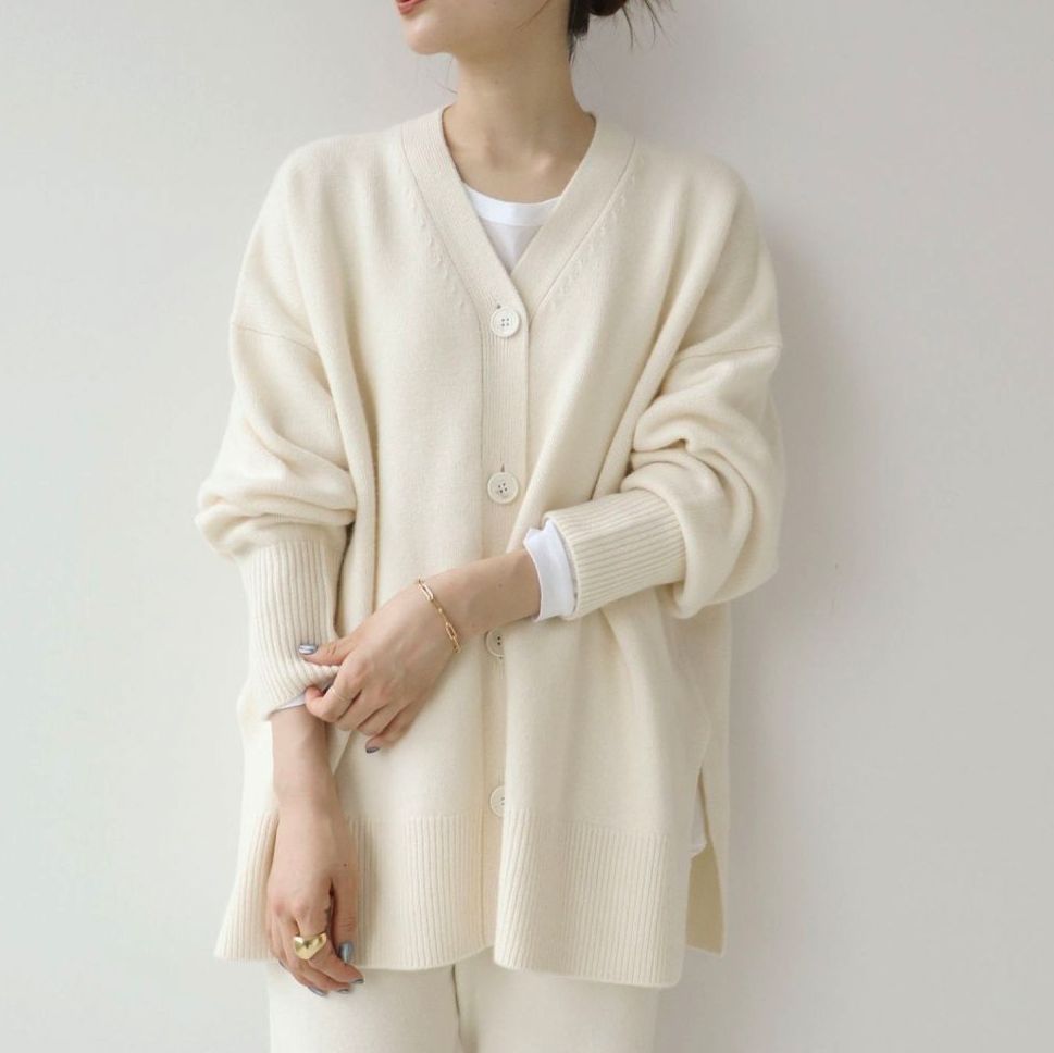 R'IAM Plage (リアムプラージュ) Washable WOOL カーディガン