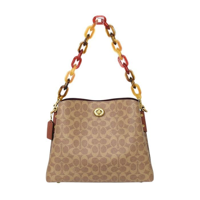 コーチ COACH ショート チェーン ストラップ ウィズ リサイクル レジン