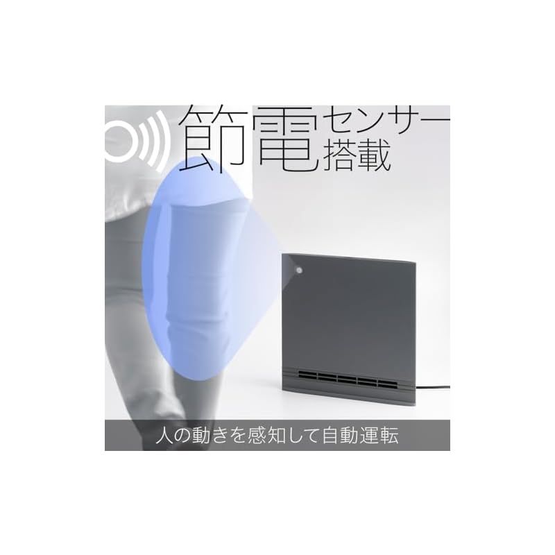 スリーアップ パネルセラミックヒーター 節電/室温センサー付 大風量