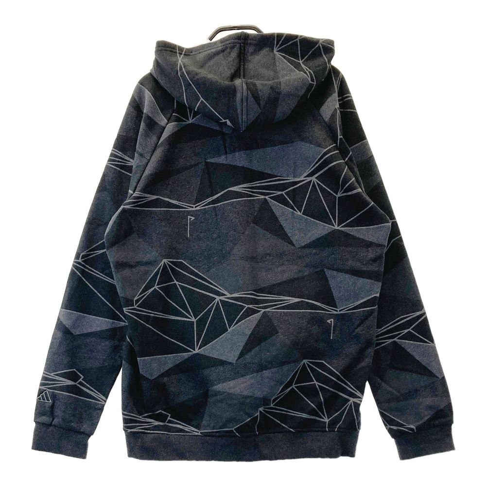 新品未使用 アディダスゴルフ 長袖ハーフジップ ジャケット L 黒 adidas アディダス 長袖ハーフジップ メンズ ゴルフウェア GOLF