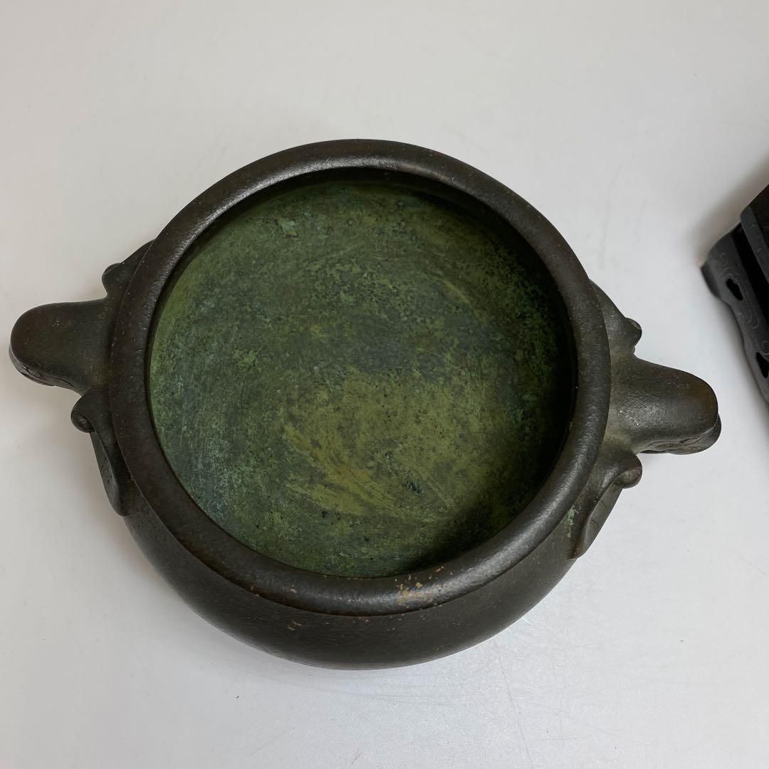 中国古玩 大明宣徳年表 銅香炉 2056g トコヒ 東さ6-1208☆2F - メルカリ