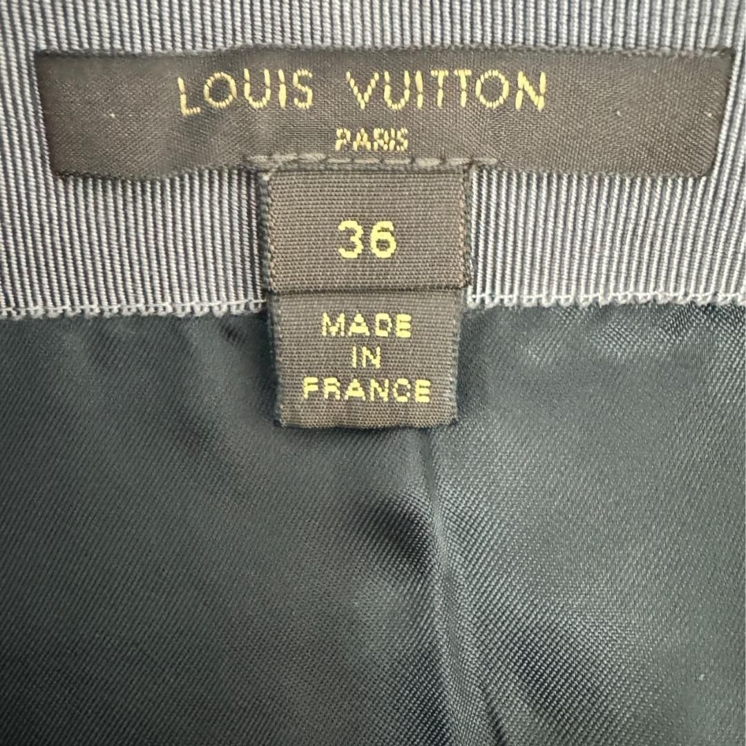 ルイヴィトンLOUIS VUITTON タイトスカート ウール 36 国内正規品 