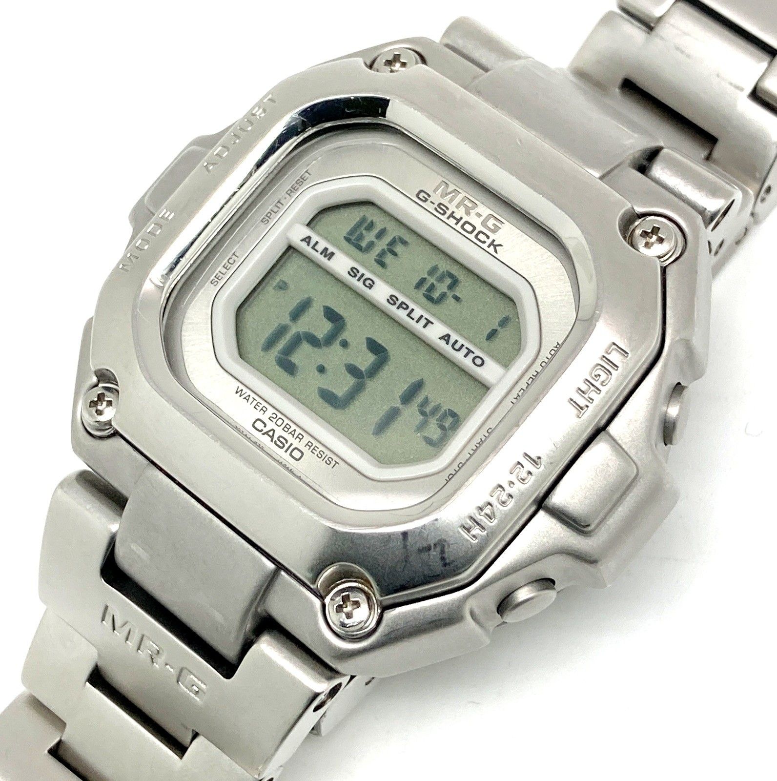 G-SHOCK ジーショック MRG-110-7 MR-G 初代フルメタルモデル スクエア