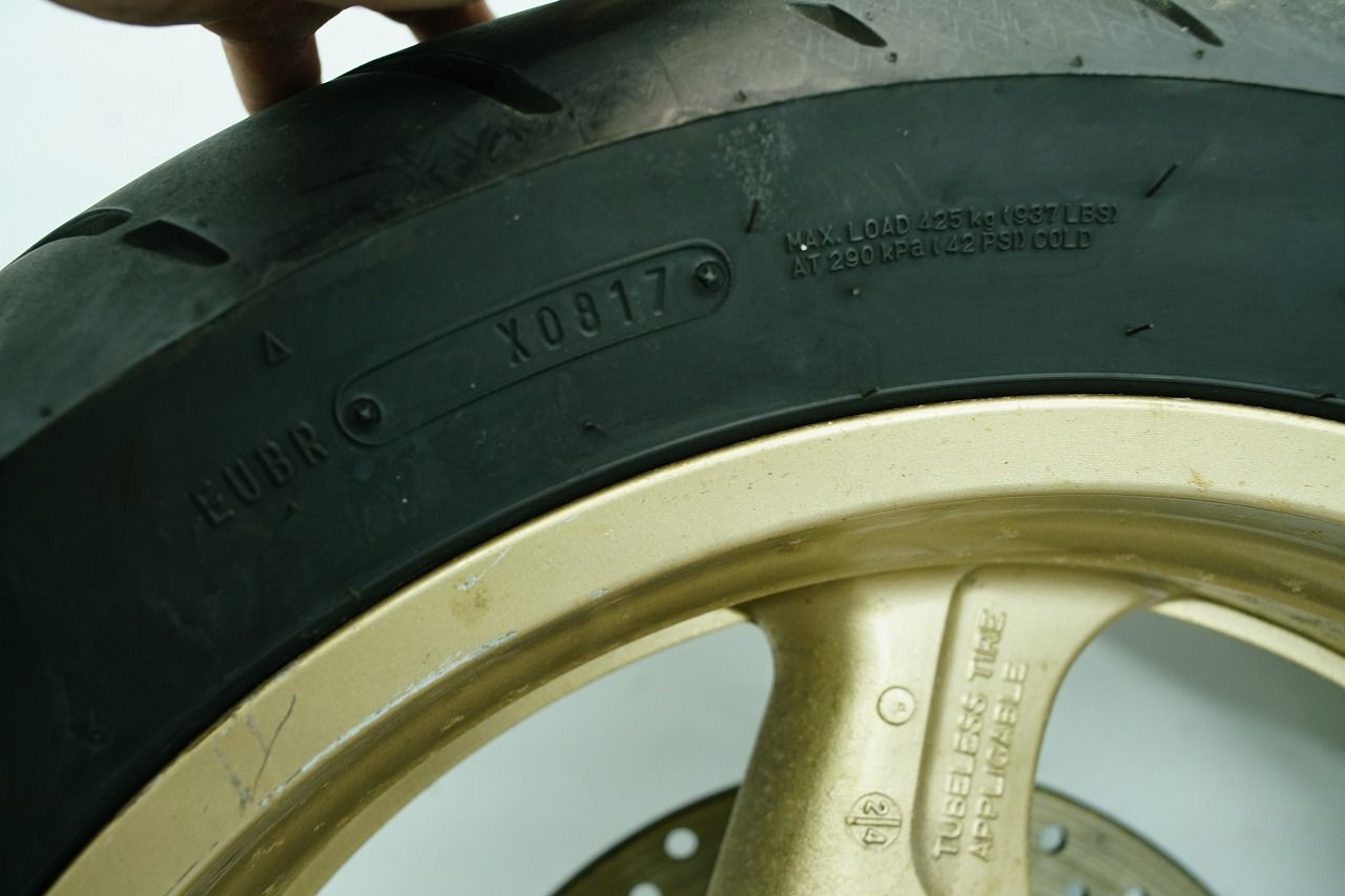 タイヤパンク無し 2017年8週