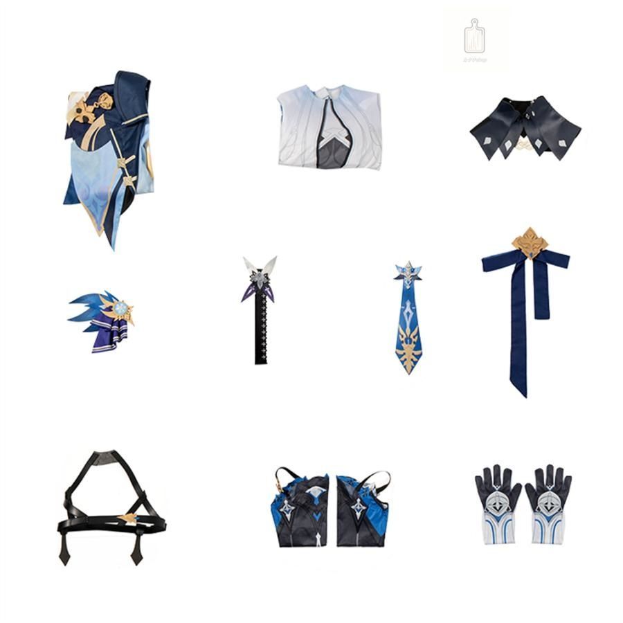 贈り物 原神project げんしん Genshin Impact ユーラ エウルア 風 コスプレ 衣装 演出服 変装 cosplay 仮装 二次会 イベント パーティー