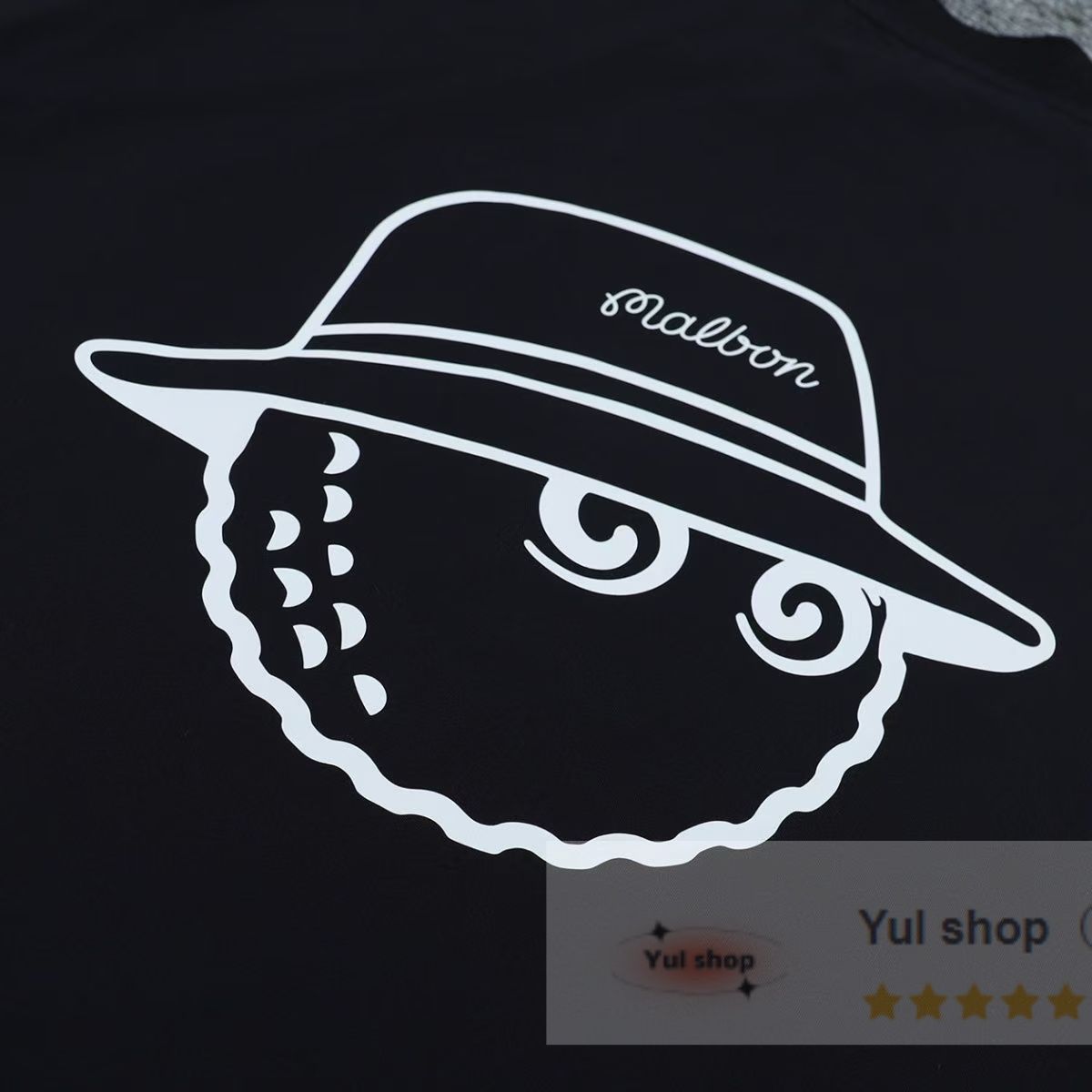MALBON GOLF マルボンゴルフ 半袖モックネックシャツ ホワイト