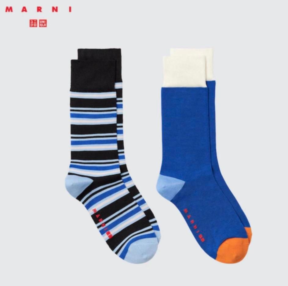 Bunjang商品韓国直送】Marni(マルニ) UNIQLO(ユニクロ) コラボ 靴下 ソックス (限定版) カラー ストライプ ロング 靴) -  メルカリ