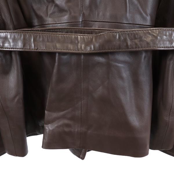 ディスカウント アクアスキュータム 羊革 レザージャケット 7F