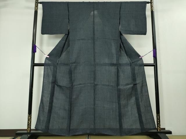 平和屋本店■極上　夏物　重要無形文化財　本場宮古上布　苧麻　網目文　松坂屋扱い　逸品　DZAA4036kh5 平和屋本店□極上 夏物 重要無形文化財 本場宮古上布 苧麻 網目文