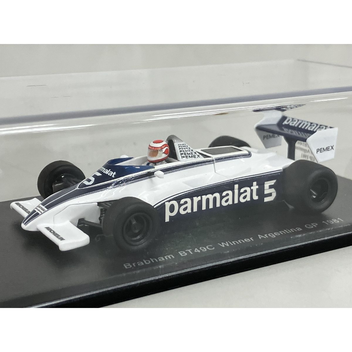 Brabham ブラバム BT49C Winner Argentina GP 1981 S4347 #5 Nelson Piquet ネルソン・ピケ  レーシングカー ミニカー中古 K9195107 - メルカリ