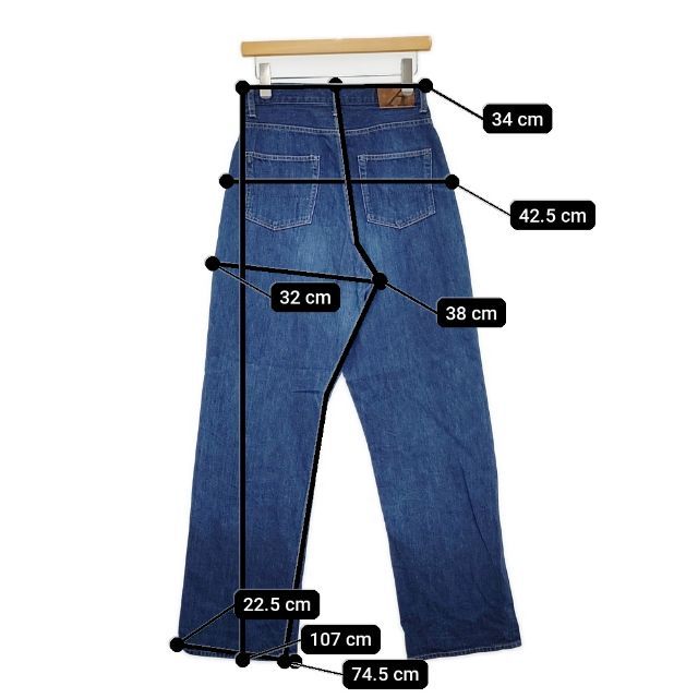 ANATOMICA 618 マリリン MARILYN 27 ジーンズ デニムパンツ ブルー レディース アナトミカ 5-0906G∞ DECORATOM_COM_BR