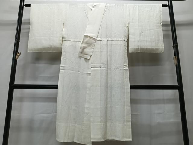 平和屋着物□長襦袢 無双仕立て 菊尽くし地紋 正絹 逸品