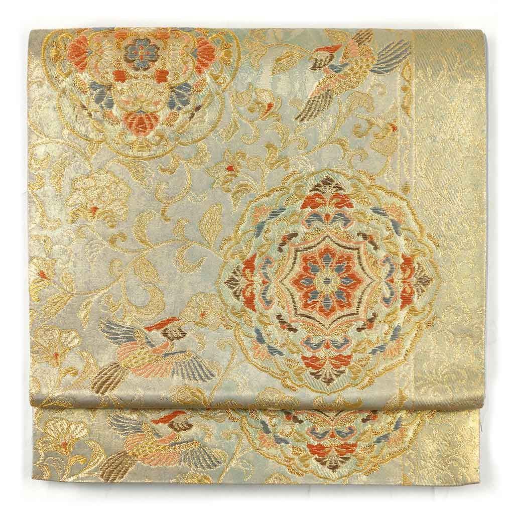 数寄屋袋 稜華文錦 ネイビー 龍村裂 龍村美術織物 茶道具 [稜華文錦