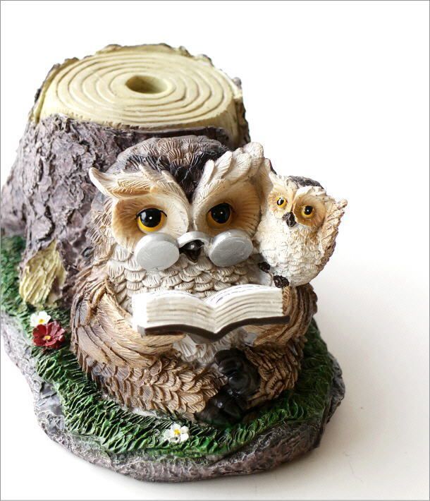 最終価格・かわいい ♪ ふくろうの置物♡作家さんの手作り♡