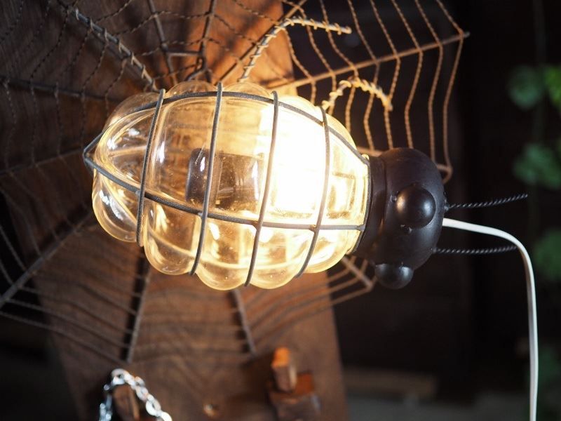 スパイダー壁掛け式ランプ２個セット 古録展 品番H1713