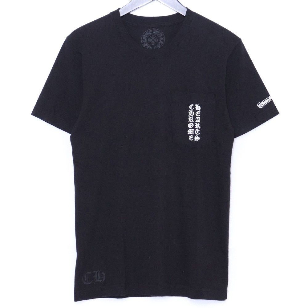 CHROME HEARTS スクロールラベルバックプリントTシャツ 東京限定