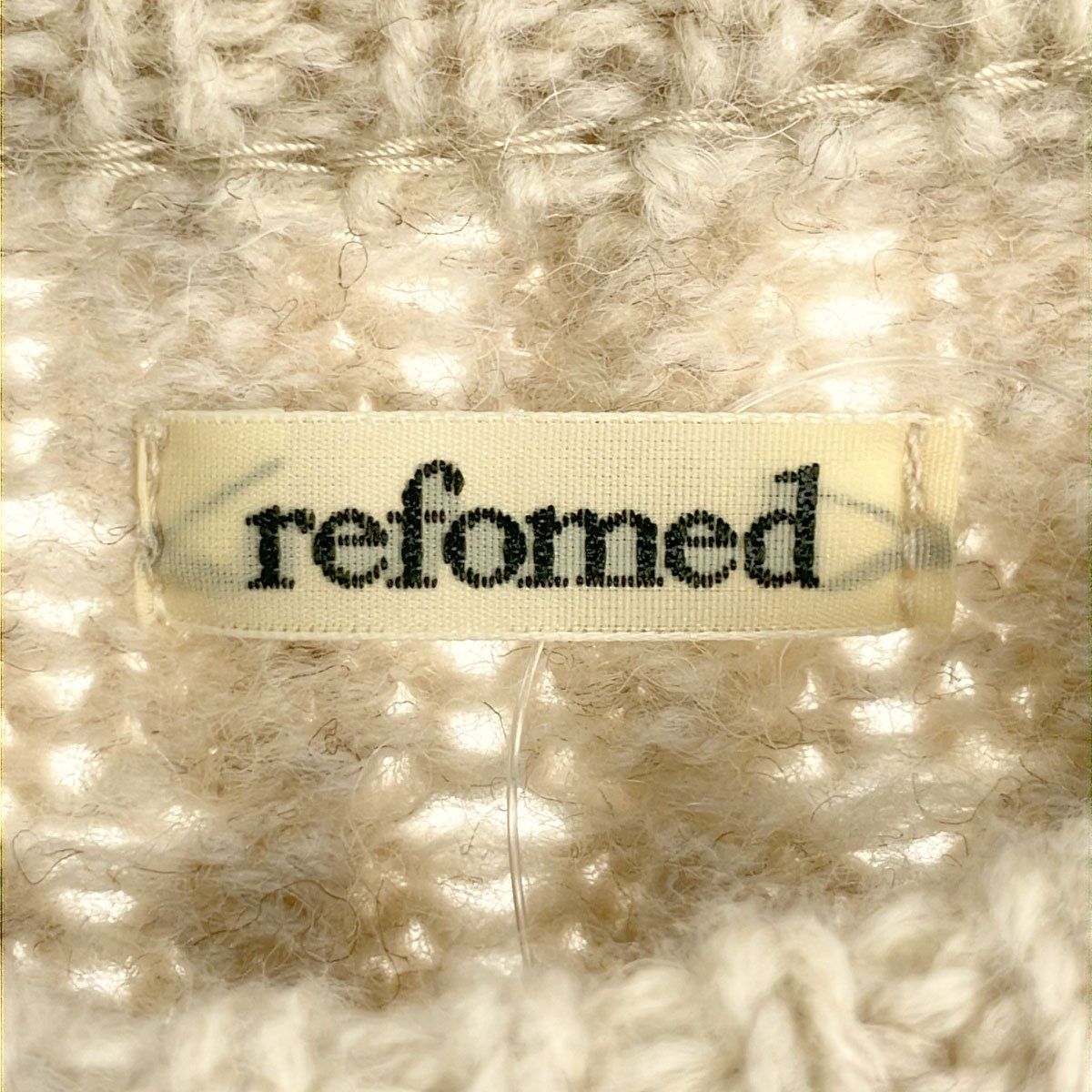 refomed リフォメッド GUNTE KNIT SWEATER プルオーバーニットセーター  