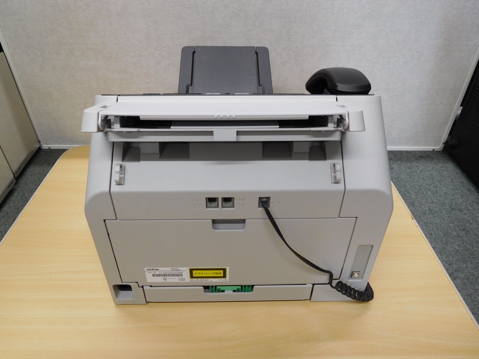 brother/ブラザー A4モノクロレーザー複合機 JUSTIO FAX-2840【M0613
