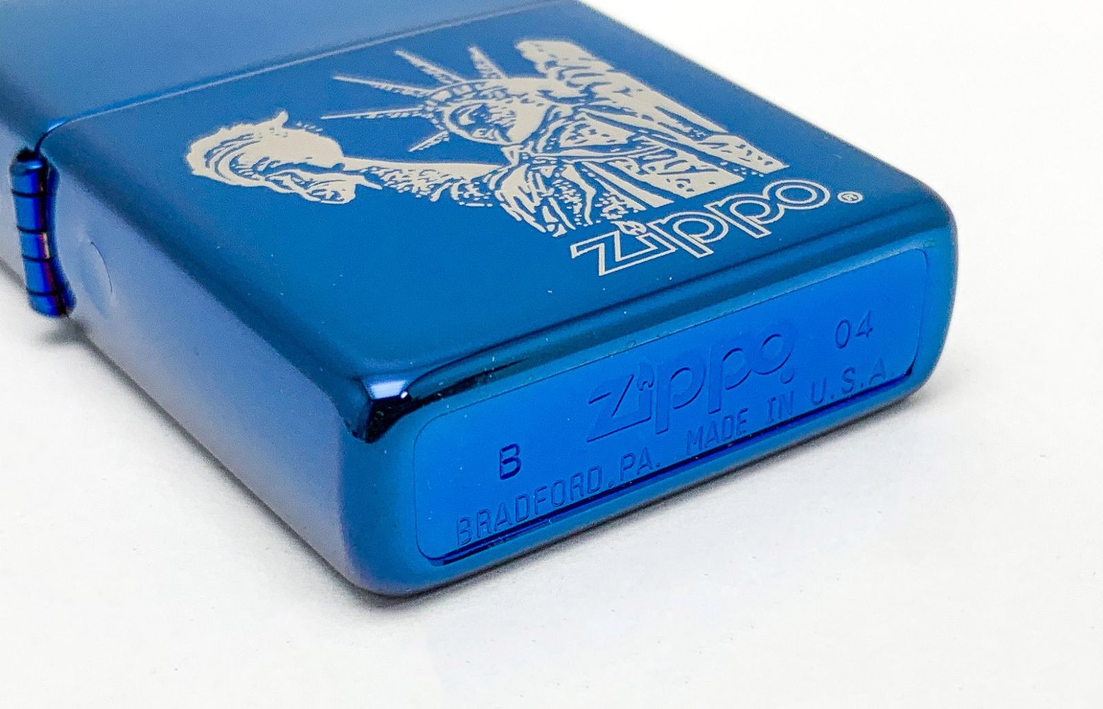 ZIPPO ジッポ 自由の女神 ブルー ライター ※ポスト投稿でのご