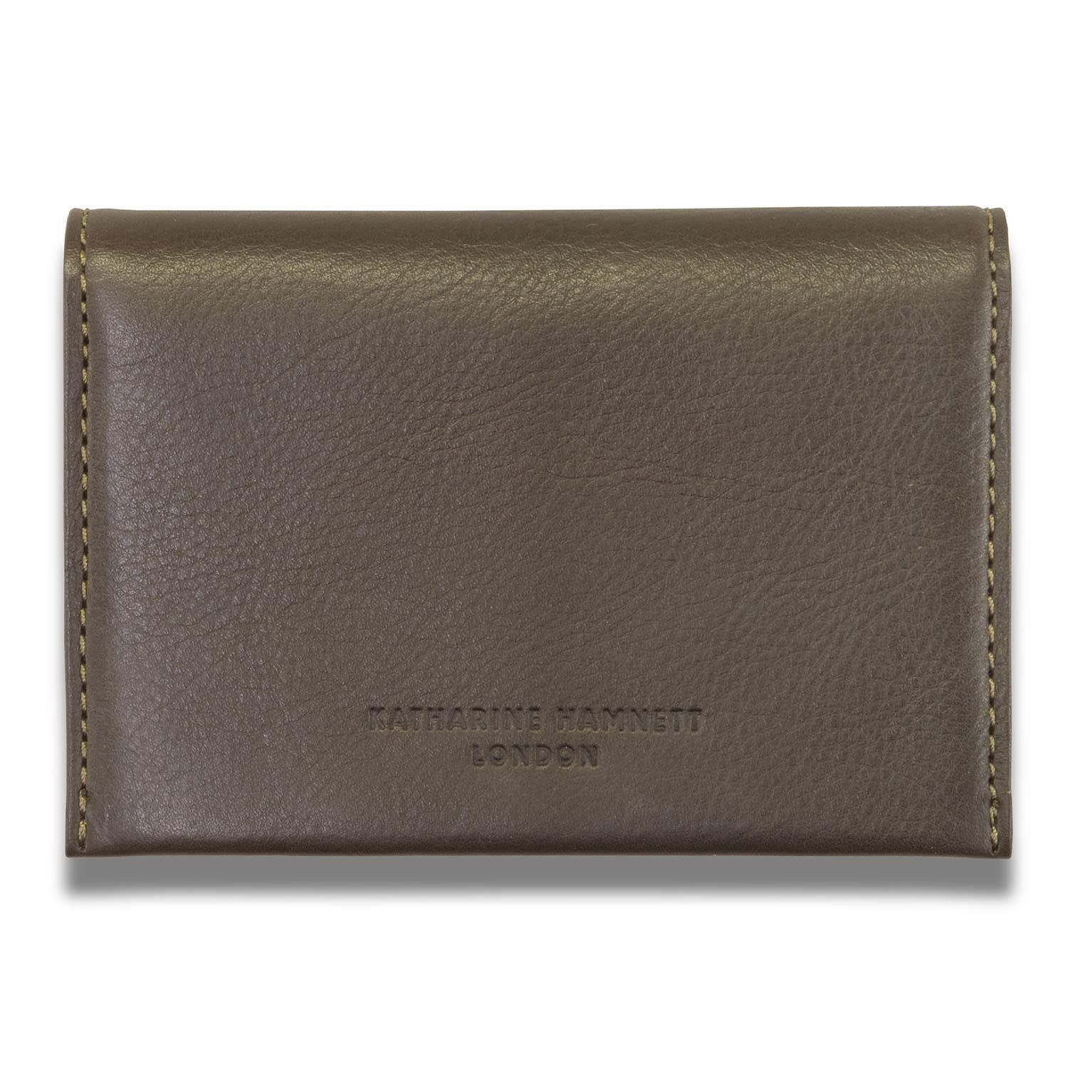 【新着商品】HAMNETT LONDON KATHARINE パスケース (キャサリンハムネットロンドン) チョコ