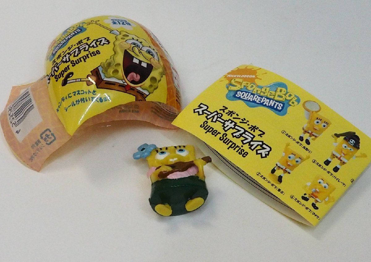 スポンジ・ボブ スーパーサプライズ【ウクレレ】Sponge Bob SQUARE PANTSガシャポン フィギュア 人形□オーガニック【新品】送料込  - メルカリ