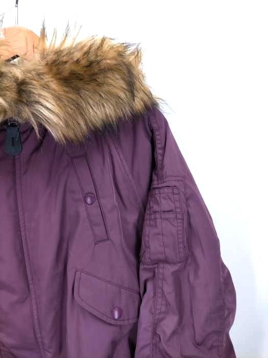 moussy フライトジャケット　パープル マウジー moussy フライトジャケット SHORT N2B #125774# - メルカリ