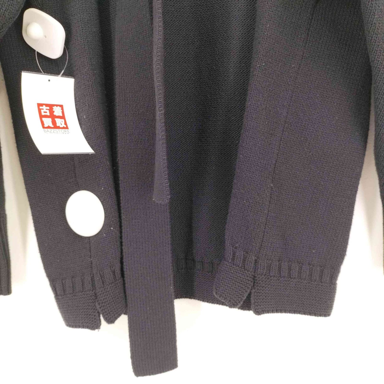 ハイク HYKE 21SS C/N GANSEY SWEATER PONCHO ロングニットポンチョ  