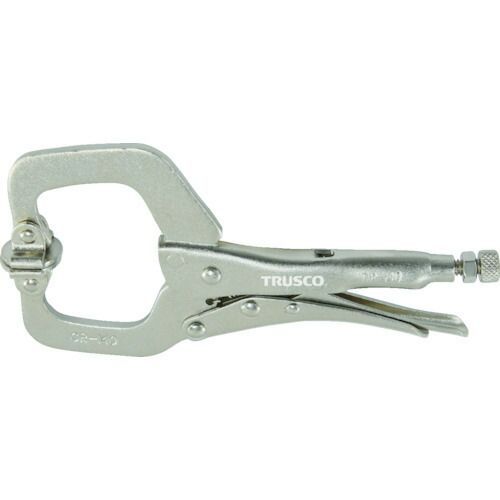 ＴＲＵＳＣＯ 自在金具付 Ｃ型グリッププライヤー ４５０ｍｍ