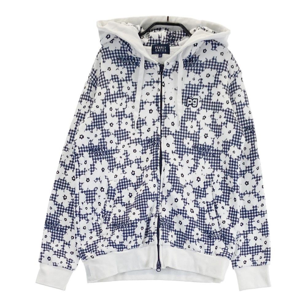 サイズ：1 PEARLY GATES 販売 パーリーゲイツ フード付 長袖ジップ