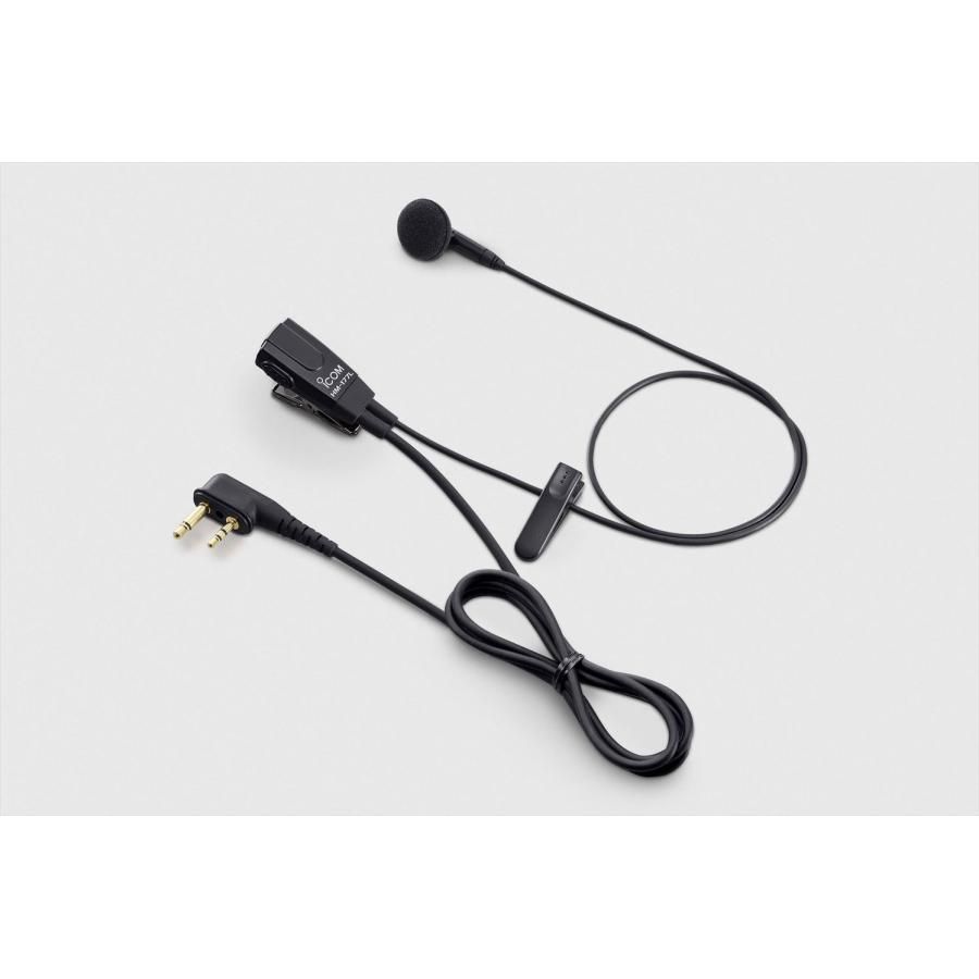 アイコム ICOM IC-4120R レッド + 本物 HM-177L 小型イヤホンマイク