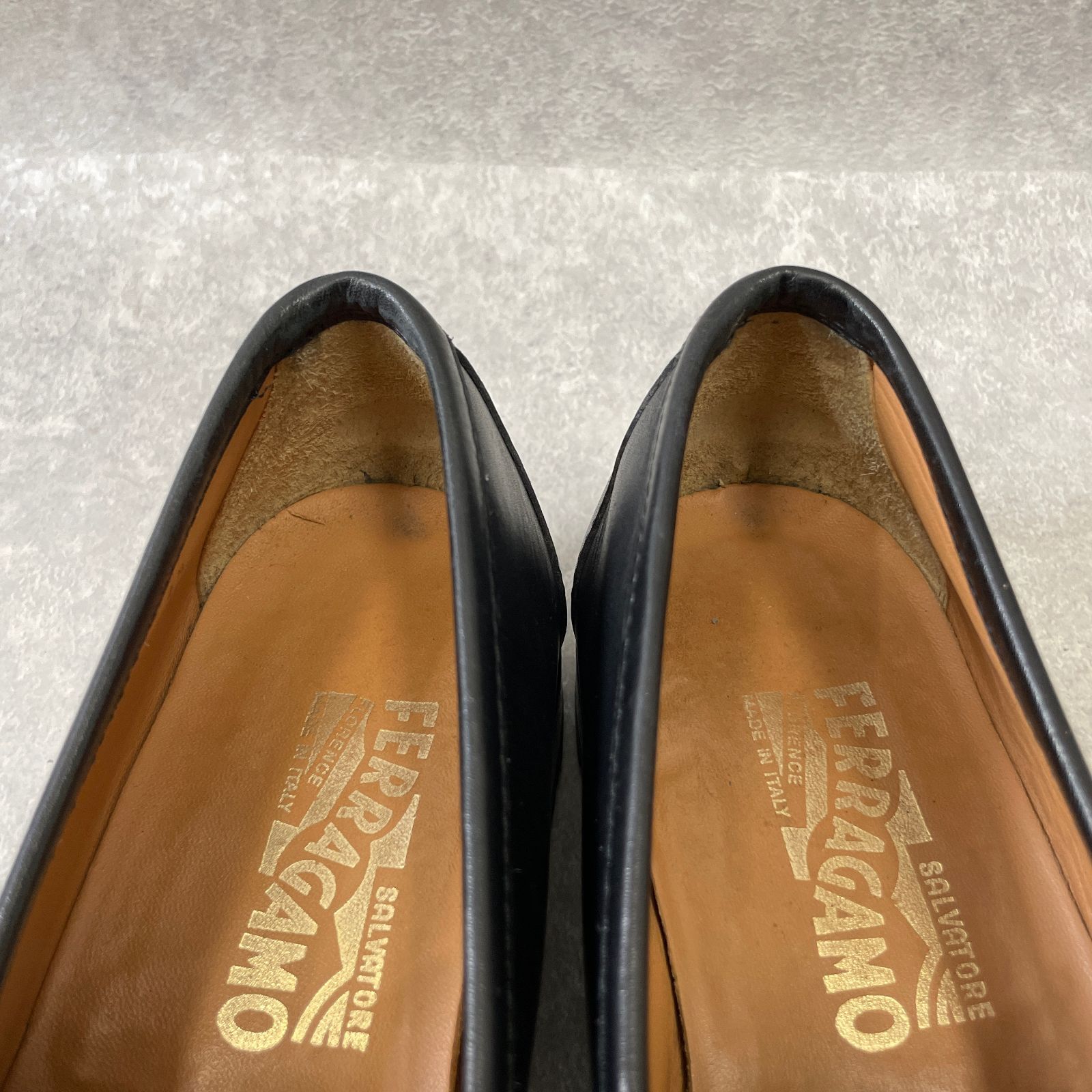 Salvatore Ferragamo NERO CALF FIRENZE 20 Ganchino Loafer ガンチーニ ローファー サルヴァトーレ フェラガモ US6 1/2 24.5cm