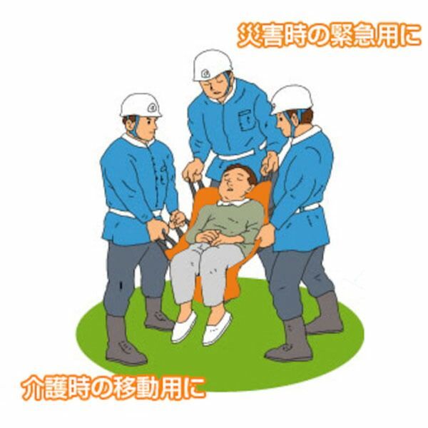 ANS20 万能ソフト担架 個人宅配送不可 代引き決済不可 担架 タンカ 防災 災害用品 緊急搬送